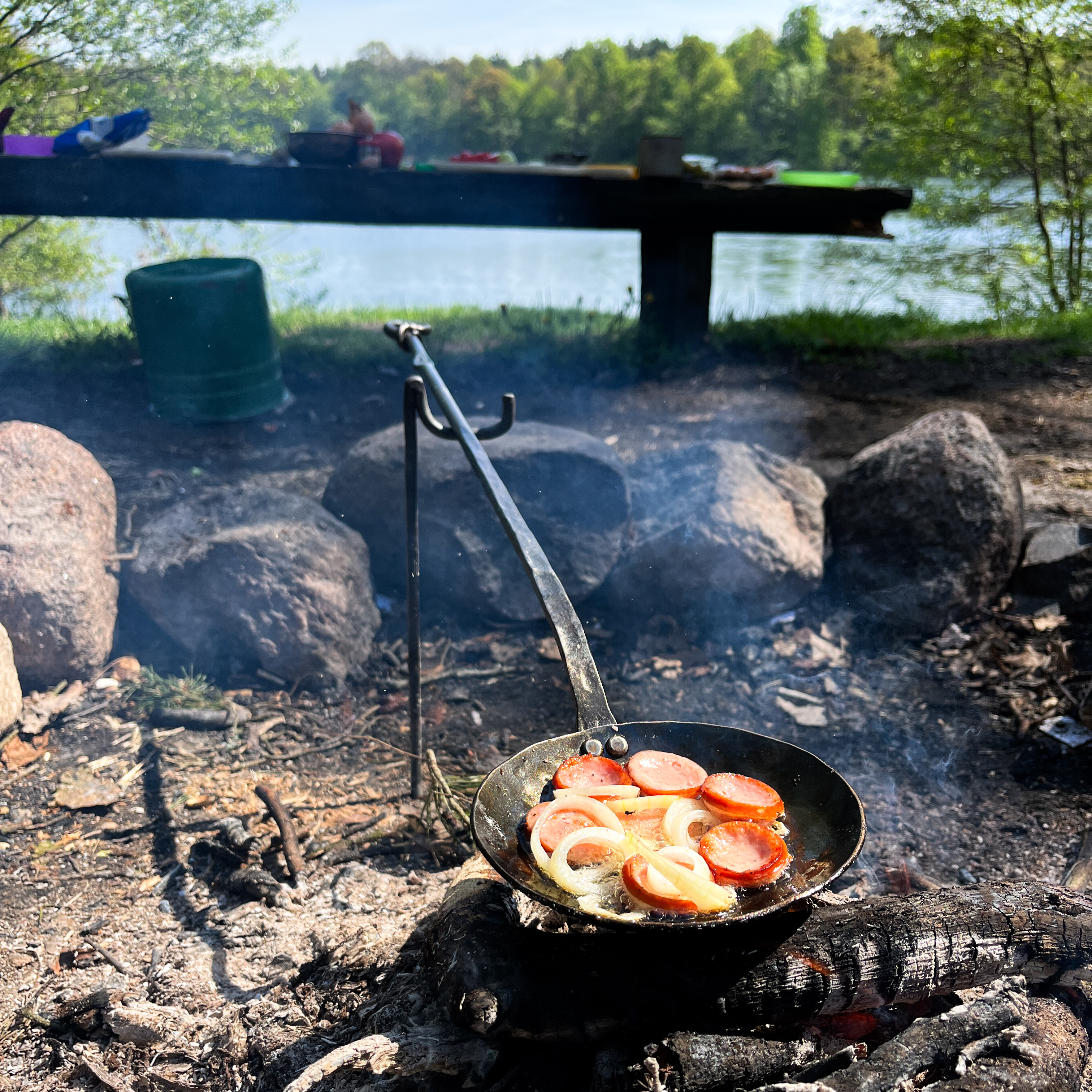 Wspornik do patelni ogniskowej 3